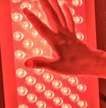 Lampa do terapii czerwonym światłem